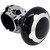 Salty Reef - Steering Wheel Suicide Knob - Fits steering wheels up to 1" vertically and 1 1/2" horizontally - Plastic (Black)