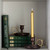 Onart Home - Copper Handmade Candle Holder for Rustic Home Decor with Handle Metal Candle Holders for Pillar Candles Gothic Decor Candlestick Holders (Oxide)