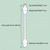 CGR 300pcs Portable Baby Safety Cotton Swabs, Paper Sticks, 5-Pack
