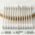 CGR 300pcs Portable Baby Safety Cotton Swabs, Paper Sticks, 5-Pack