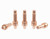 40A Tips 249928/770797&Electrodes Fit Miller Spectrum 625 X-TREME XT40/XT40M&Hobart Airforce 40i Plasma Cutter XT40R Torch(W/O-rings,PK12)