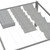 SunnyRoyal 4'x12' Retractable Pergola Shade Cover Wave Sun Shade Sail Replacement Canopy Cover with Hardware for Outdoor Patio Porch Yard Garden (Light Grey)