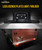 Partsam LED License Plate Light Waterproof 12V DC License Tag Light with Holder Drainage Hole Steel Bracket Mount ABS Housing PC Lens for Trailer Truck Pickup UTV ATV RV Boat 12V DOT Compliant