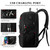 VESERI Boy School Backpack with Shoe Compartment,Gym Backpack with 17.3 inch Laptop Compartment for Men Women,Teens Bookbag College Student Travel Mochilas Escolares para Adolescentes
