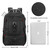 VESERI Boy School Backpack with Shoe Compartment,Gym Backpack with 17.3 inch Laptop Compartment for Men Women,Teens Bookbag College Student Travel Mochilas Escolares para Adolescentes