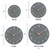 Mosewa Large Wall Clock 16" Modern Silent Non-Ticking Battery Operated