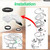 31112 Service Package Compatible with Thetford Bravura RV Toilets Seal