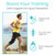 Vive Hinged Knee Brace with Side Stabilizers - Support for Patella