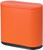 Sooyee 10 Liter Rectangular Plastic Trash Can Wastebasket with Press Type Lid,2.4 Gallon Garbage Container Bin for Bathroom,Powder Room,Bedroom,Kitchen,Craft Room,Office,Orange