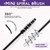 GAQQI Lash Cluster Glue, Waterproof Bond and Seal Lash Glue, Black - 10ml