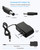 ALITOVE 5V 2A Power Supply Adapter Charger 5 Volt 10W AC 100-240V 50-60Hz Replacement Power Cord 2000mA 1500mA 1A with 8 Tips for Security Camera Baby Monitor Digital Photo Frame TV Box LED Light