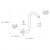 OFFO Shower Head Extension Arm 10 in, Oil Rubbed Bronze S Shaped Arm With Flange High Rise Goose Neck Shower Extension