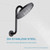 OFFO Shower Head Extension Arm 12 in, Oil Rubbed Bronze S Shaped Shower Arm with Flange High Rise Goose Neck Shower Extension
