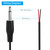 SIOCEN Replacement 3.5mm Male Jack to Bare Wire Open End TS 2 Pole Mono 1/8" 3.5mm Jack Plug Connector AUX Audio Cable for Scanner,Speaker PA Horns,Morse Key, Cooling Fans, Power amp Repair