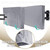 IC ICLOVER Outdoor TV Cover 50 Inch, Heavy Duty Weatherproof TV Protector