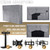 IC ICLOVER Outdoor TV Cover 50 Inch, Heavy Duty Weatherproof TV Protector