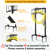 Shomextol Garden Hose Holder,100ft Capacity Hose Reel for Outside