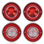 G-PLUS Tail Lights Assembly Fit Chevy Corvette 1975 1976 1977 1978 1979
