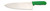 10" Columbia Cutlery Commercial Chef/Cook Knife - Green Fibrox Handle - Razor Sharp and Dishwasher Friendly