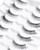 Onlyall Natural Lashes Wispy Lashes Natural Look False Eyelashes Natural Flared Eyelashes False Eye Lashes Soft Fluffy Lashes 7 Pairs DK53