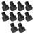 Gopayia Grate Rubber Feet Replaces W10919249 SDA-00189300 Stove Gate HP Rubber Bumper for Kitchen Aid for Jenn Air Gas Range Burners Cooktop Grills, 10 Pack
