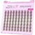 VEYESBEAUTY Manga Brown Lash Clusters Individual Eyelash Extensions 14mm