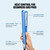 BaBylissPRO The Ultra Sleek Flat Iron, Nano Titanium, Extended Plates, 1"