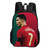 CR Football Star Knapsack Rucksack Child Bookbag  Ronaldo School Backpack Football Sports Backpack Fashion Schoolbag Kids Gift