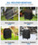Rilime Water-Resistant Grill Cover fit for Ninja Woodfire Grill and Stand