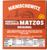 Manischewitz Passover Matzo, 5x1lbs Boxes (Total 5 Boxes) Freshly Baked for Passover 2026 | Just 2 Ingredients | Airy, Thin, Crisp & Delicious!