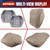 AUTOKAY Driver & Passenger Bottom Seat Cover Oak Tan Fits for Toyota 4Runner 1996-2002