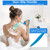 Back Scrubber for Shower,15.35"Curved Body Brush with Anti Slip Long Handle