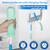 Back Scrubber for Shower,15.35"Curved Body Brush with Anti Slip Long Handle