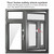 Window Alarm Sensors Door Alarms for Kids Safety , Home Security for Pool, Burglar Alarm, Dementia Patients Open (10Pack)