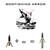 TIGER ARCHERY 34inch Bowfishing Arrows Solid Fiberglass Shaft with Broadhead for Compound Bow and Recurve Bow Fishing Arrow Archery and Hunting (Pack of 6) (White)
