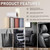 Yikda Leather Repair Tape, Self Adhesive Leather Repair Patch Kit Dark Grey