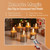 Girimax Grey Glass Flameless Votive Candles with Remote Batteries Set of 6