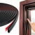 Weather Stripping Door Seal Strip,Self-Adhesive Rubber Door Insulation