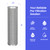 Amwater Stainless Steel Cleanable Wire Mesh Filter Cartridge 10”Length,2.5"OD(10 Micron)