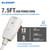ELEGRP L22630 L15630 25Amp 12AWG 240VAC 6000W NEMA 6-30P LCDI Power Cord Plug for A/C Air Conditioner, E250451 UL Certified, 60Hz 7.5FT Leakage Current Detection Interrupter Replacement (1 Pack)