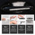 BetterJonny 10PCS Crystal Car Door Handle Scratches Protector, Rhinestone Car Door Handle Stickers Bling Car Door Handle Scratch Protector Stickers for Women and Girls Car Stickers (Black White)