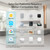 Kasa Matter Smart Plug with Energy Monitoring, KP125MP4, 15A/1800W Max
