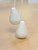 Cord Titler Hex Hole with 2 Tassels for Horizontal Blinds (HEX LP White & Silver, Pack of 1)