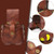TOURBON Leather Tape Measure Pouch Belt Tool Carrier Holder Holster
