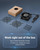 DEWENWILS 2 Pack 120V AC Fan Waterproof Exhaust Fan 120mm 18W 2850RPM 90CFM