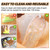 UBeesize 6-Pack Copper Grill Mats, Non-Stick Reusable BBQ Grilling Mat