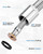 iVIGA 18.5" Commercial Sink Faucet Sprayer Hose, Pre-rinse Sprayer Hose for Commercial Kitchen Sink Faucet, 18.5 Inch Stainless Steel Flexible Hose Replacement Kit for Restaurant Industrial Dishwasher