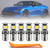 6Pcs Interior LED Light Bulbs Kit for Niss'an Z / 400Z 2023 2024 2025 2026+
