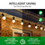 Qualilux Dusk to Dawn Light Bulbs, Auto On/Off Light Sensing LED Bulbs Outdoor, Daylight, Small A15 4-Pack, 5W 450LM 40W Equivalent, HQ-H031