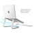 Twelve South Curve SE, Ergonomic Aluminum Laptop and MacBook Stand, Silver